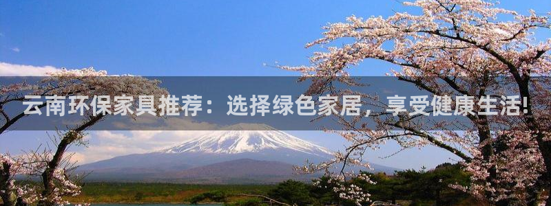 杏耀平台一安全注册入口：云南环保家具推荐：选择绿色家居，享受