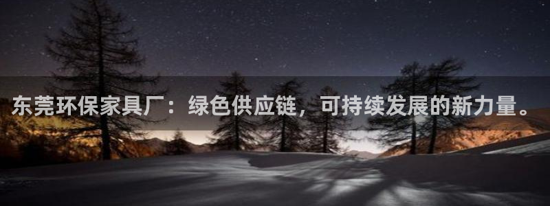 杏耀平台几年了：东莞环保家具厂：绿色供应链，可持续发展的新力